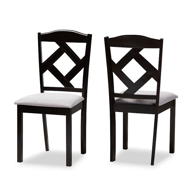 Baxton Studio Ruth Dining Chair 2-piece Set