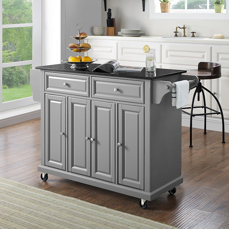 Crosley Full-Size Granite Top Kitchen Cart