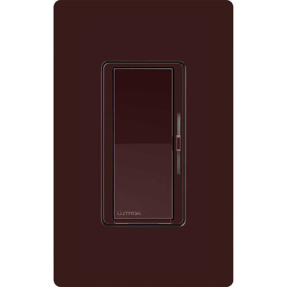 Lutron Diva Smart Dimmer Switch for Caseta Smart Lighting 150-Watt LED Brown (DVRF-6L-BR) DVRF-6L-BR