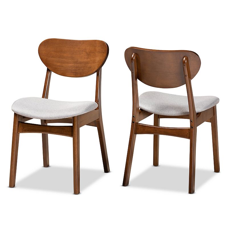 Baxton Studio Katya Dining Chair 2-piece Set