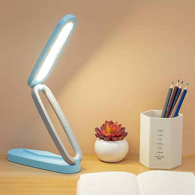 Foldable Rechargable Desk Lamp USB Dimmable Eye Protection Reading Table Lamp Portable LED Light