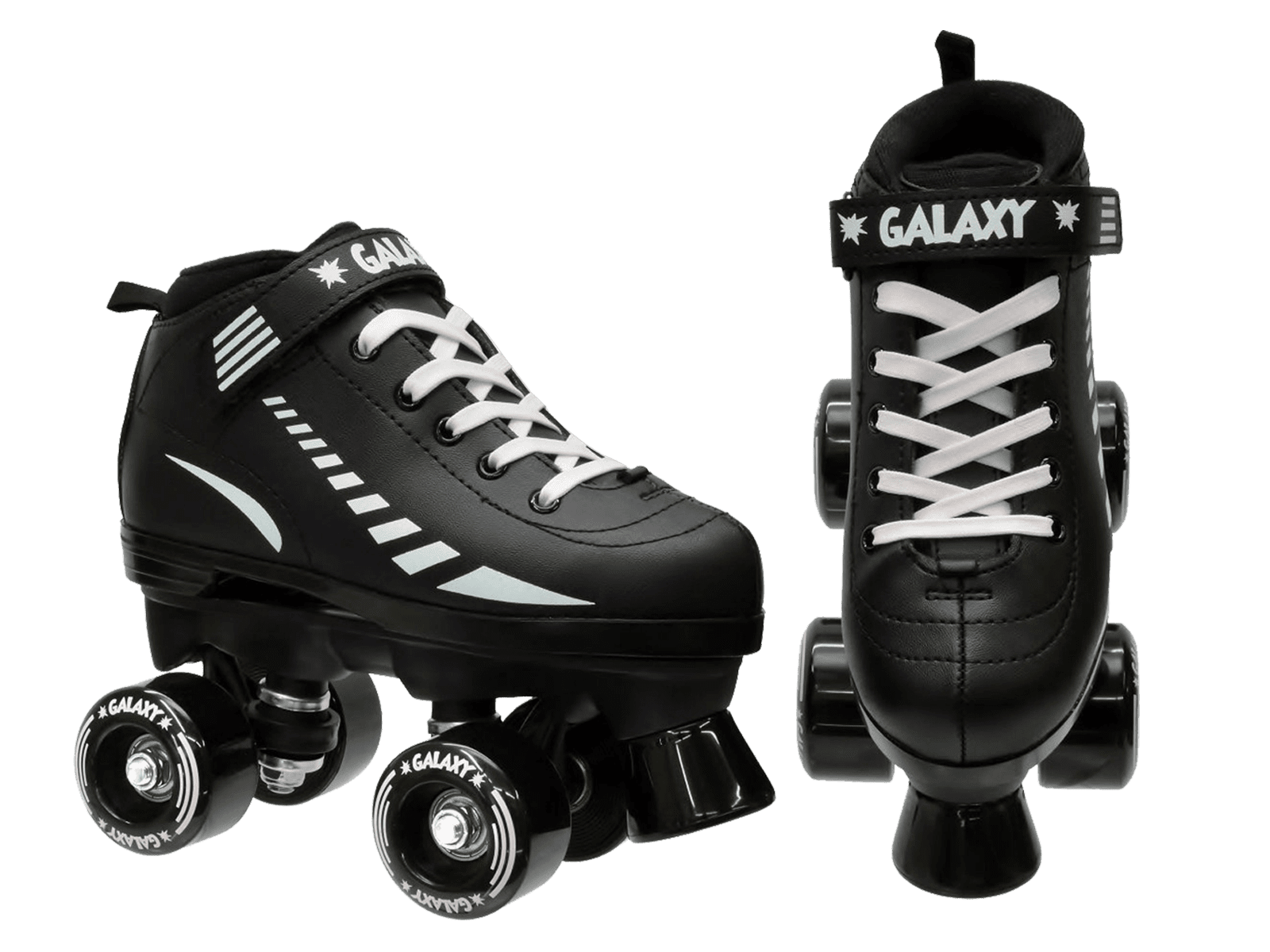 Epic Galaxy Elite Black Quad Roller Skates - Juvenile 10