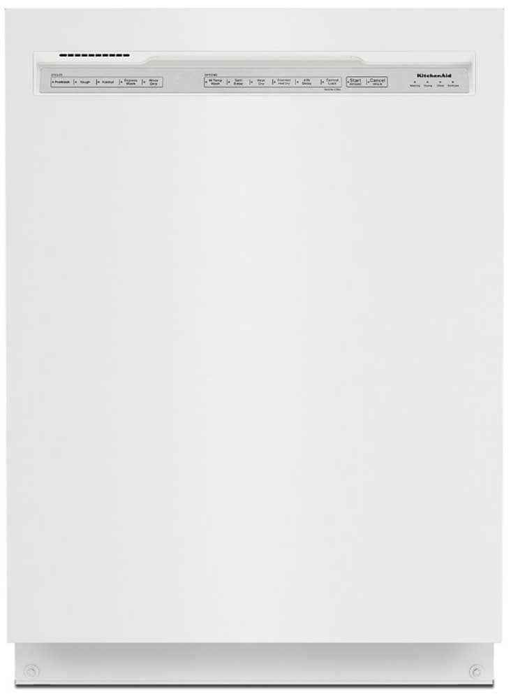 KitchenAid 24 White Dishwasher With ProWash Cycle