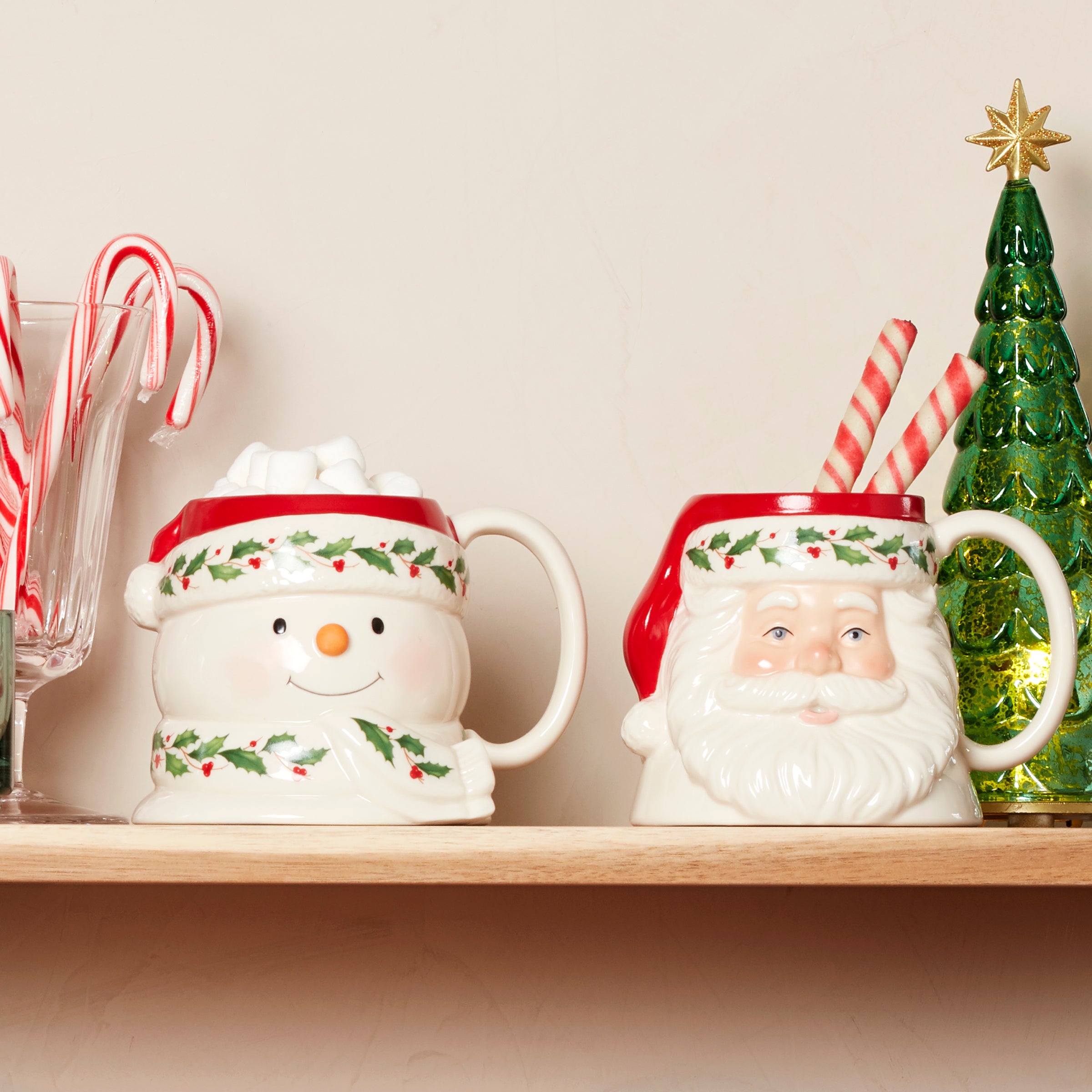 Holiday Santa Mug