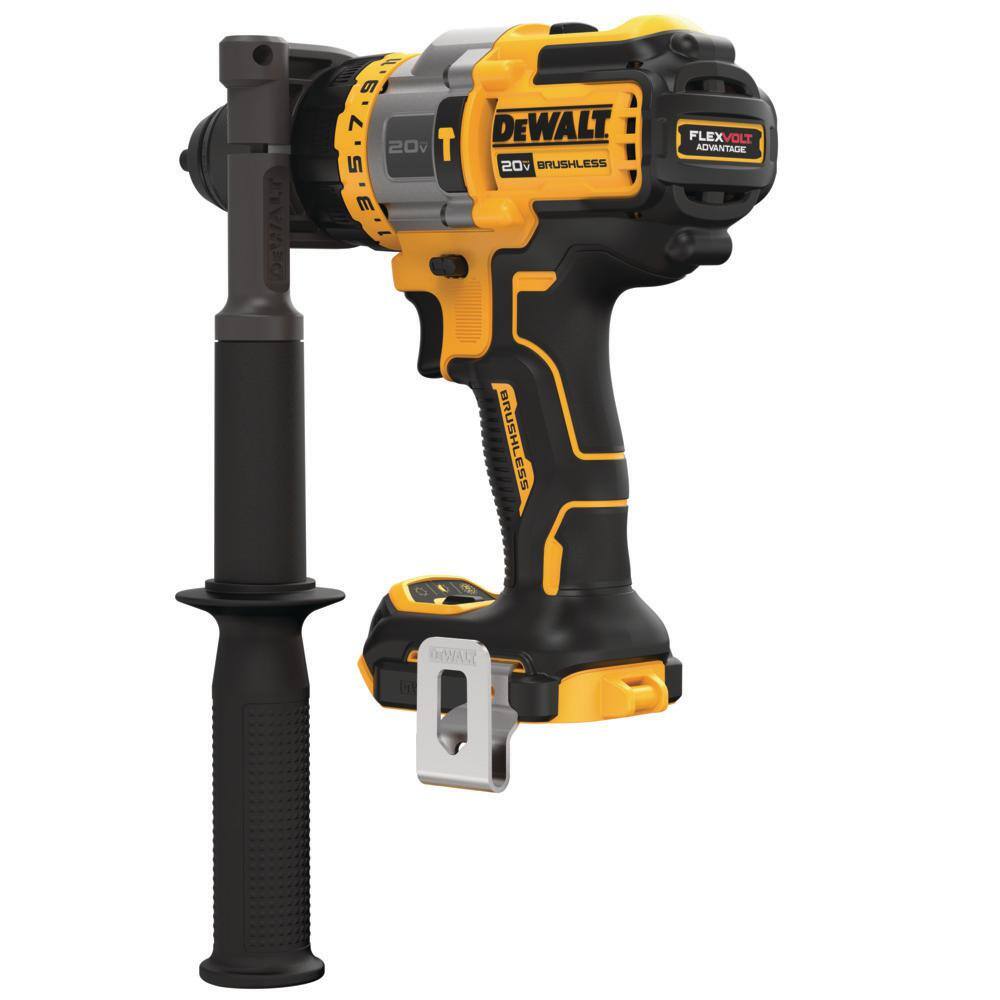 DW 20V MAX XR Cordless Brushless 2-Speed 21 Plastic Collated Framing Nailer and 12 in. Hammer DrillDriver (Tools Only) DCN21PLBW999B