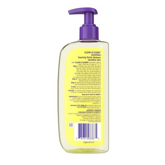 Clean  ampClear Essential Foaming Facial Cleanse...