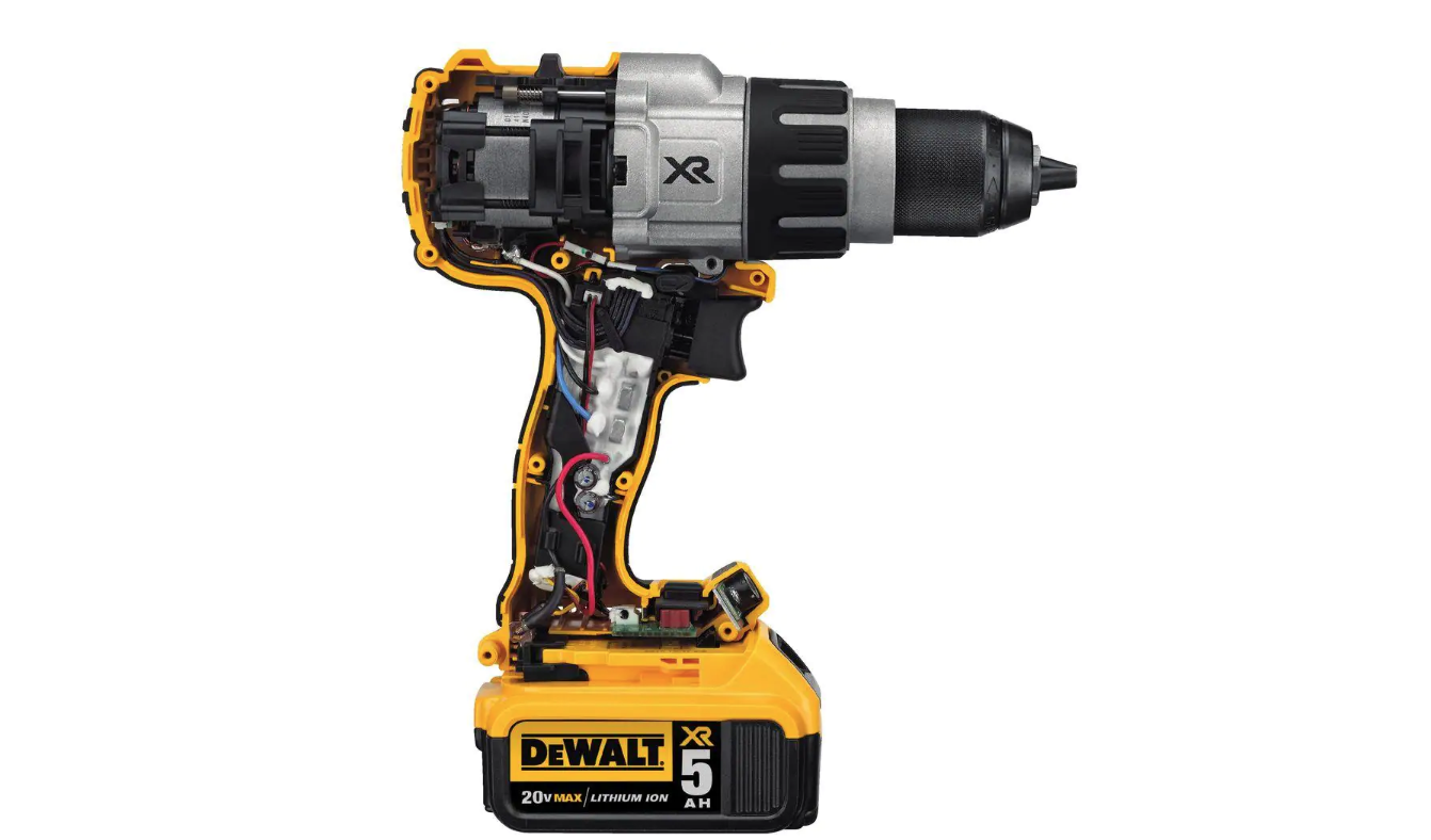 DEWALT DCD996P2 20-Volt MAX XR Cordless Brushless 3-Speed 1/2 in. Hammer Drill with (2) 20-Volt 5.0Ah Batteries and Charger