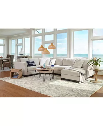 Furniture Elliot II 108 Fabric 2-Pc. Sleeper Sofa Sectional