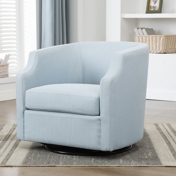 Cayden Swivel Glider Barrel Chair by Greyson Living