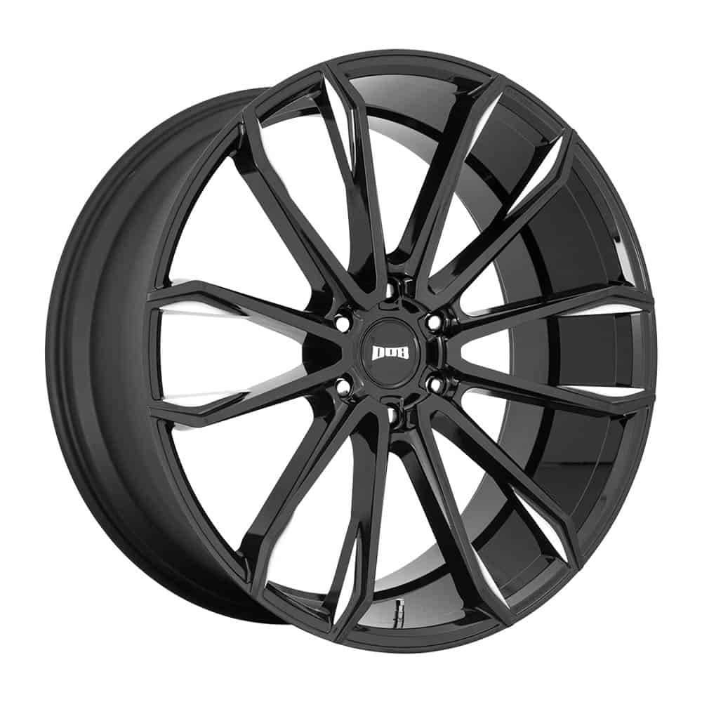 DUB 1PC S252 CLOUT S252 24X10 6X5.5 GL-BLK-MIL 30MM