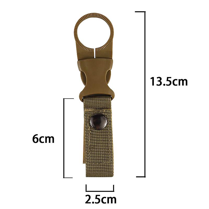 Molle Webbing Backpack Buckle Carabiners Attach Quickdraw Water Bottle Hanger Holder Outdoor Camping Hiking Climbing Accessories