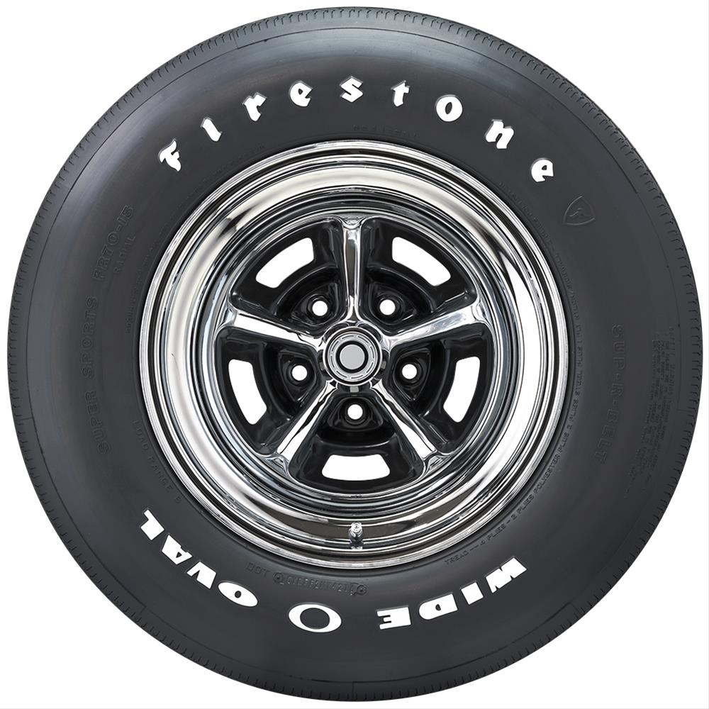 Coker Tire 54880 Coker Firestone Wide Oval Tires