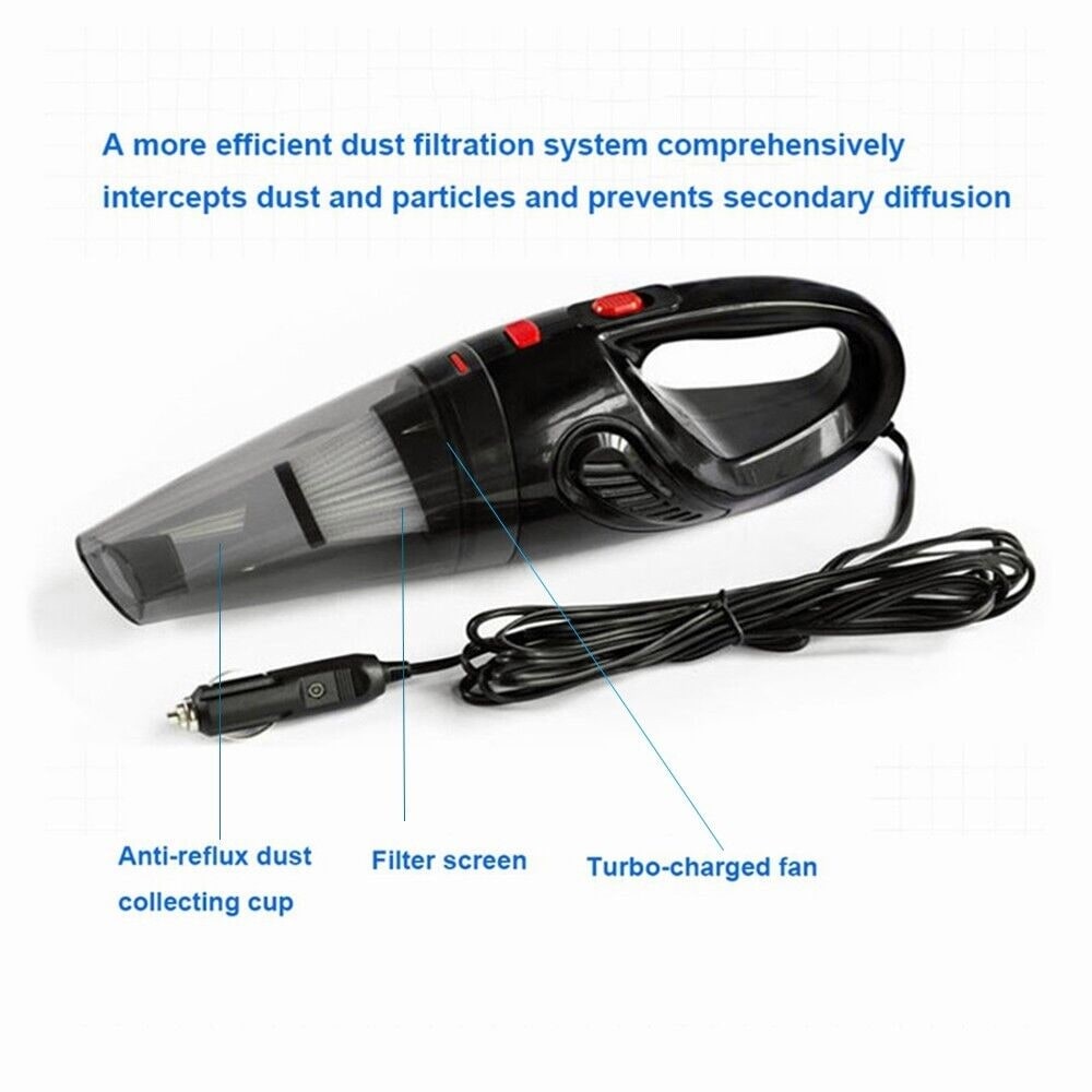 Portable Handheld Vacuum Strong Suction for Car and Home