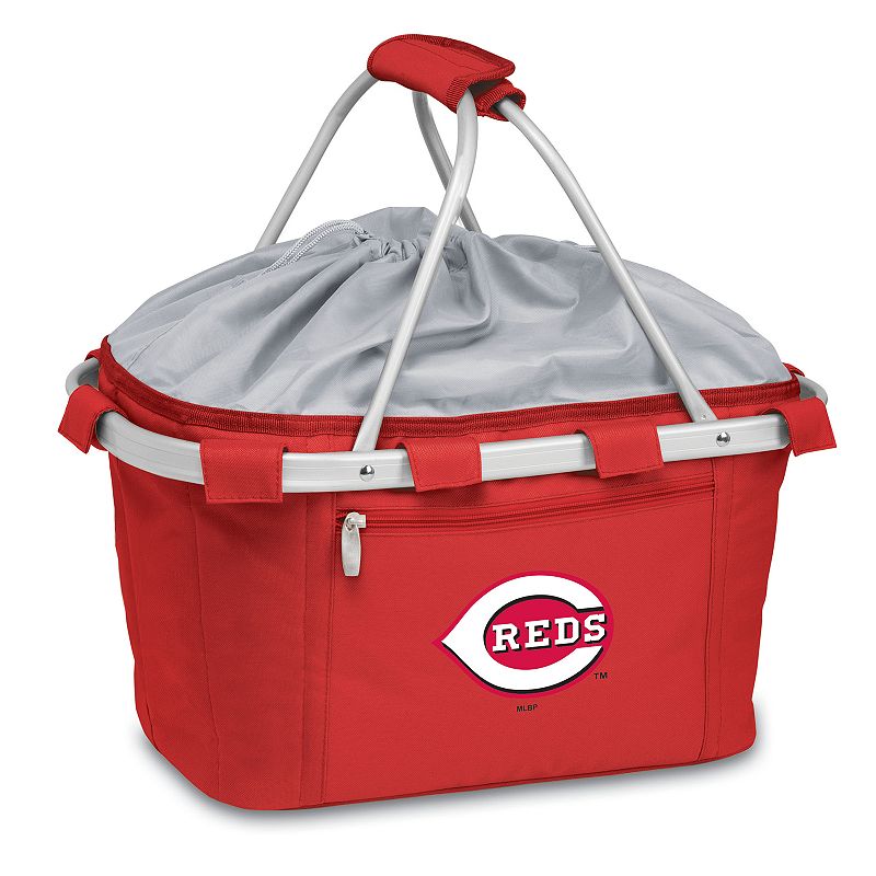 Picnic Time Cincinnati Reds Insulated Picnic Basket