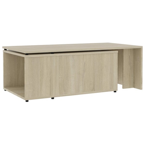 vidaXL Coffee Table Sonoma Oak 59.1