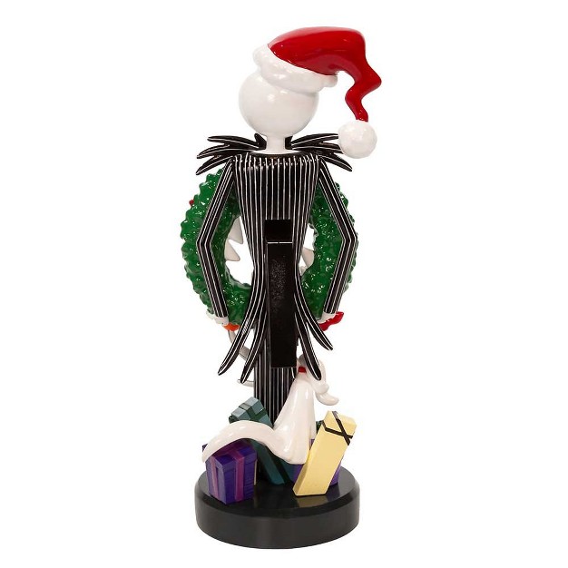 Kurt Adler 10 inch Disney Nightmare Before Christmas Jack Skellington With Wreath Nutcracker