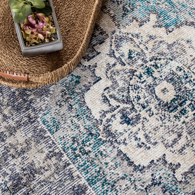 Cadiz Vintage Medallion Area Rug Jonathan Y