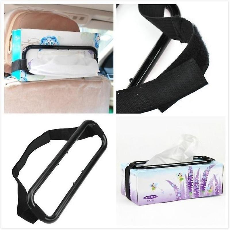 Born Pretty Simple Car Sun Visor Tissue Holder Back Seat Mount Hanging Napkin Box Portable Frame Stand  Auto Interior Accessories