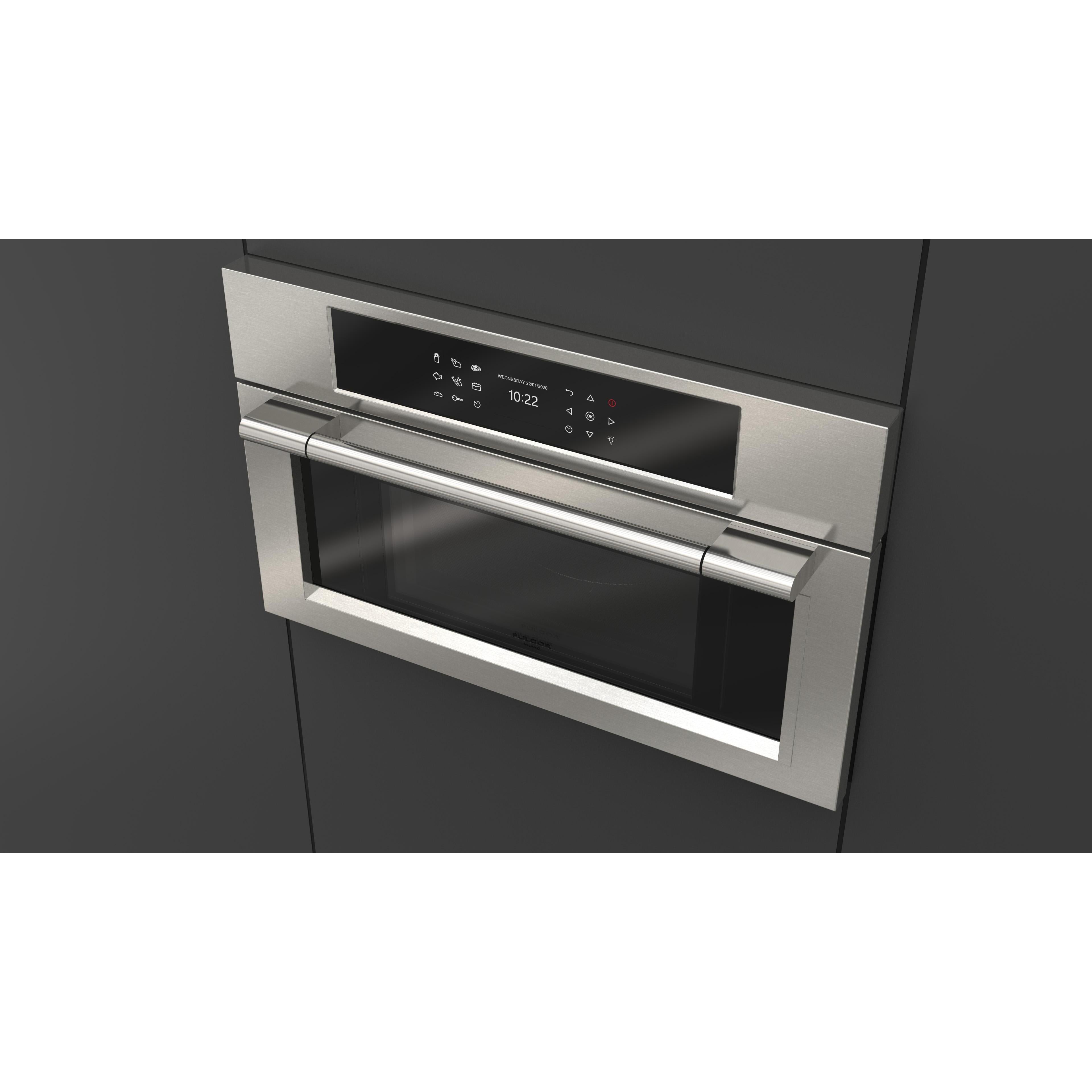 Fulgor Milano 30-inch, 1.2 cu.ft. Built-in Speed Oven with Convection Technology F6PSPD30S1