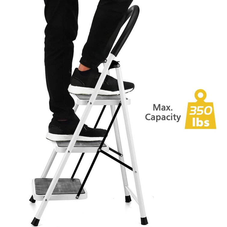 Almerton 3 - Step Lightweight Folding Step Stool