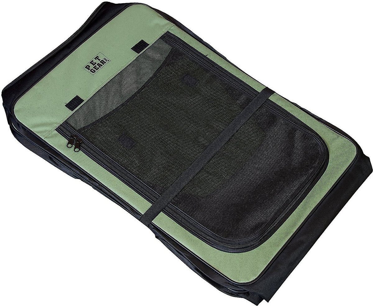 Pet Gear Travel Lite Soft-Sided Dog and Cat Pen with Removable Top， Sage