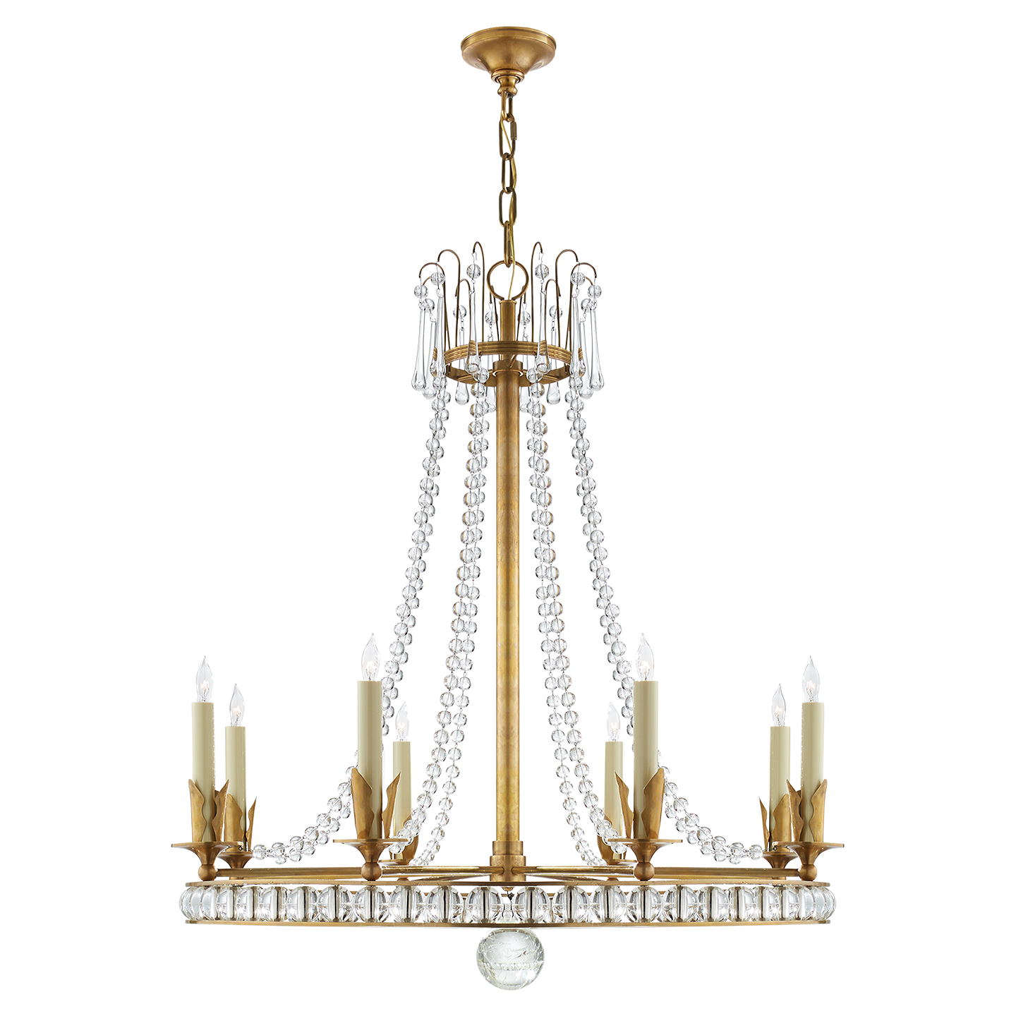 Regency Large Chandelier in Various Colors