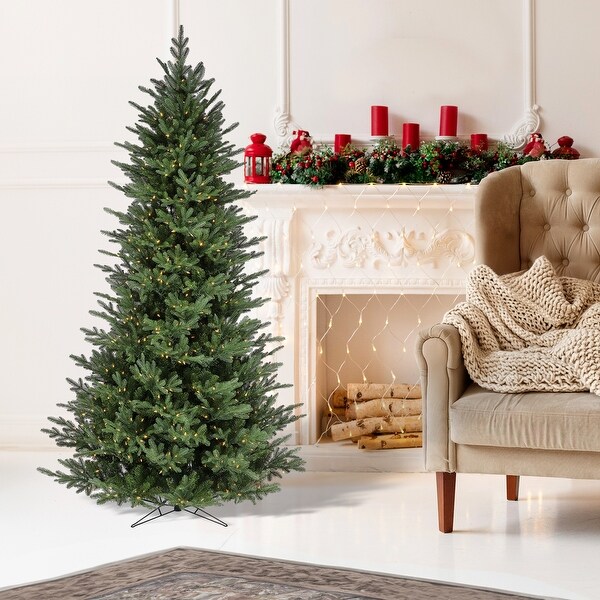 7.5'x54D LED Slim Douglas Fir Tree