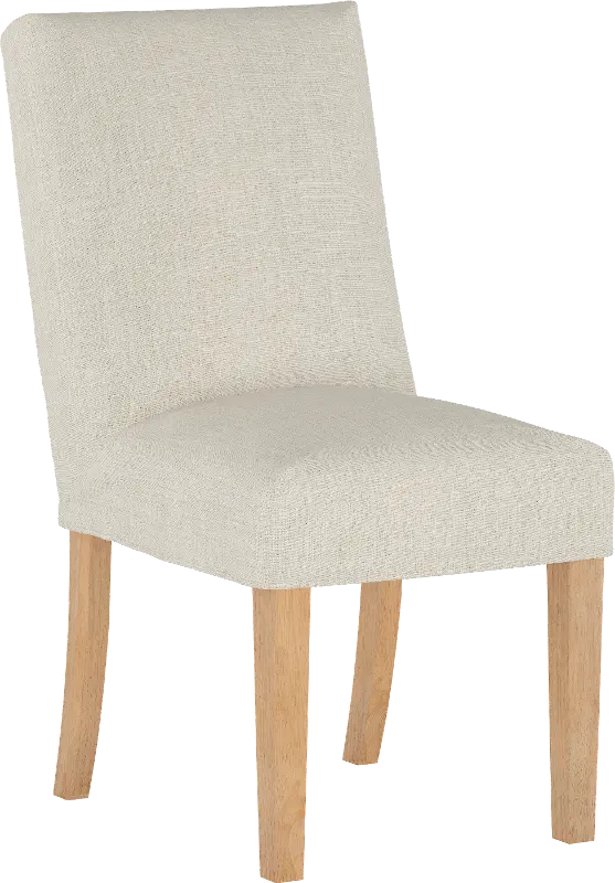 Jennifer Linen Slipcover Upholstered Dining Chair - Skyline Furniture