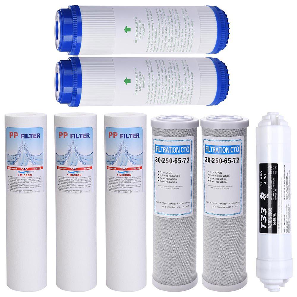 TheLAShop 8pcs Water Filter Replacement for Water Filtration System