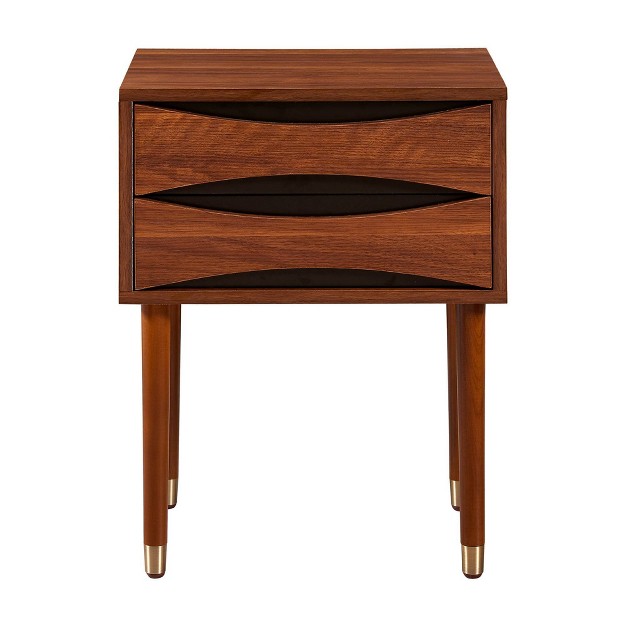 Dawson Side Table Walnut Teamson Home