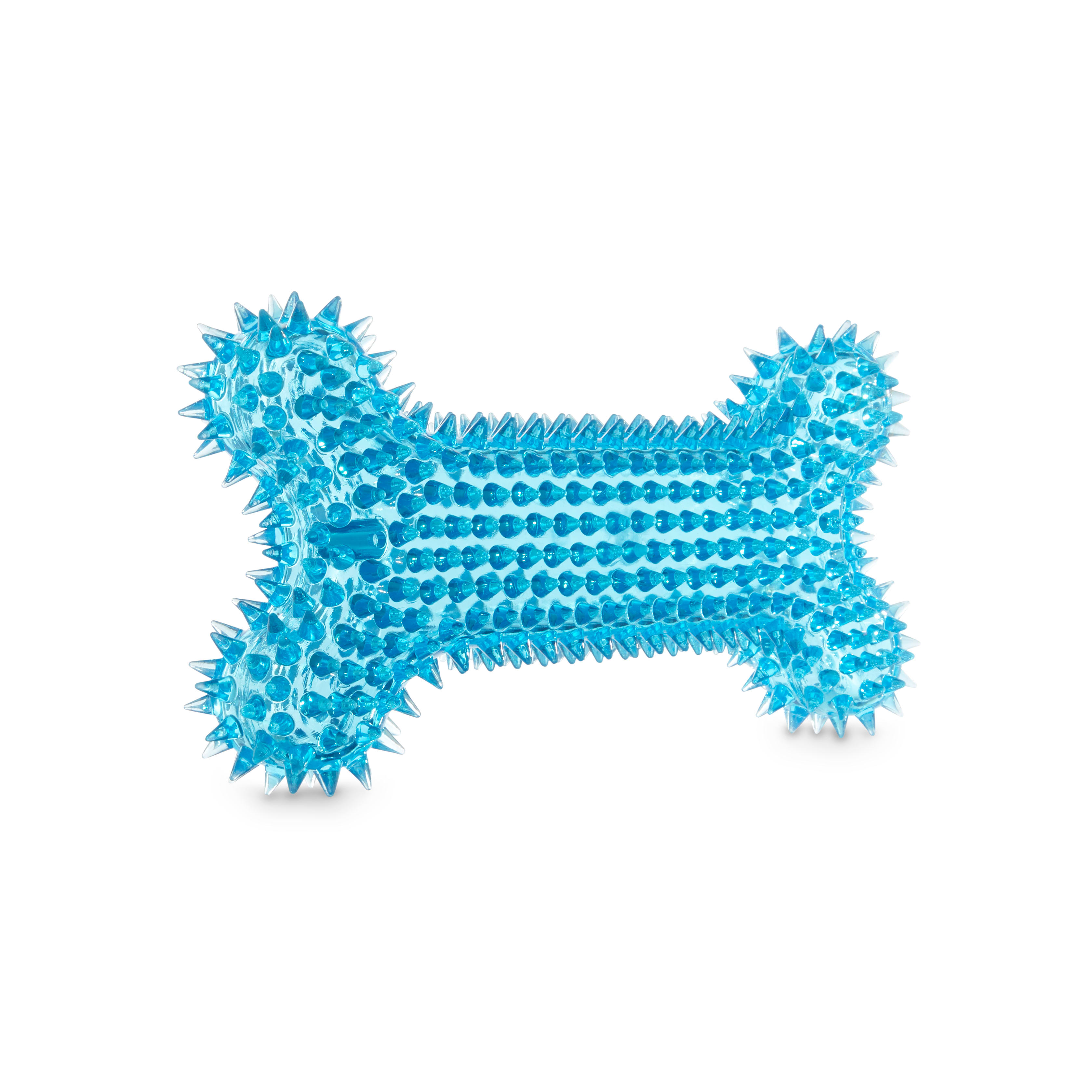 Leaps  Bounds Spiny Bone Dog Chew Toy in Various Styles， Medium