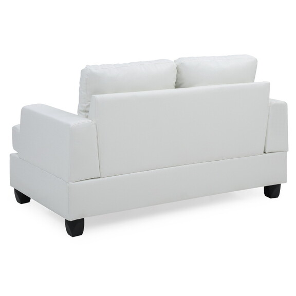 Glory Furniture Sandridge G587A L Loveseat  WHITE ...