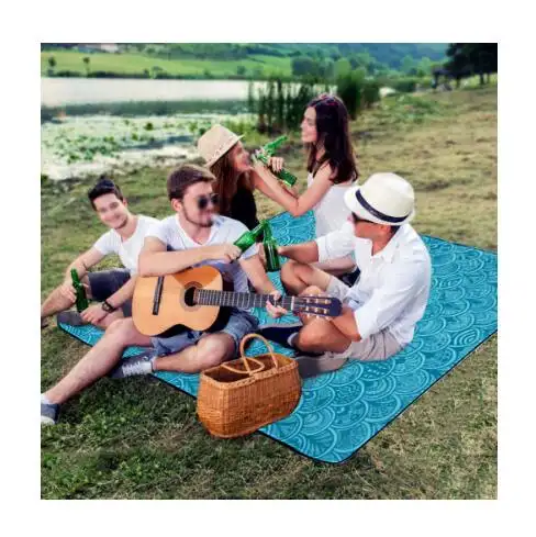 Extra Large camping mat waterproof sand free beach mat outdoor portable picnic mats