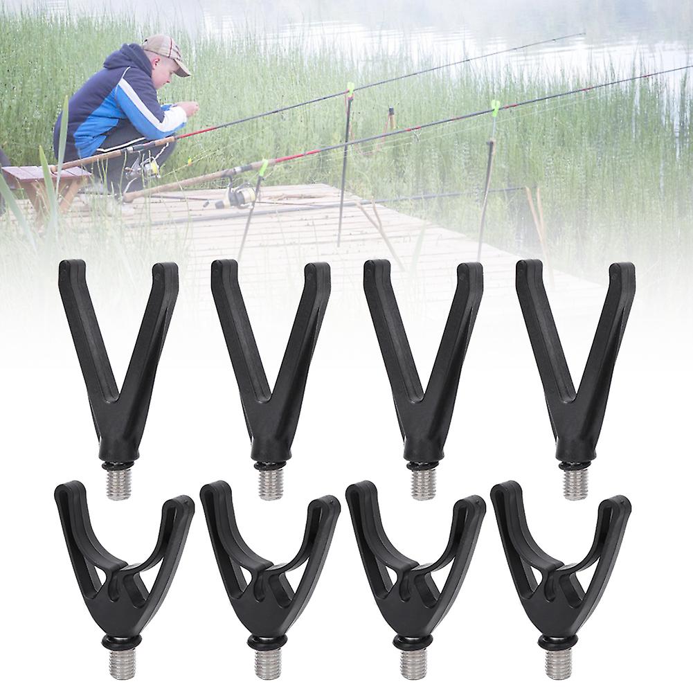 8pcs Plastic Durable Flexible Fishing Rod Alarm Holder Head Fish Pole Bracket Tool Accessory