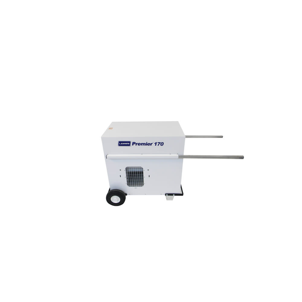 170，000BTU Portable LP Ductable Heater ;