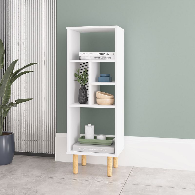 MANHATTAN COMFORT Essex 5-Shelf Bookcase