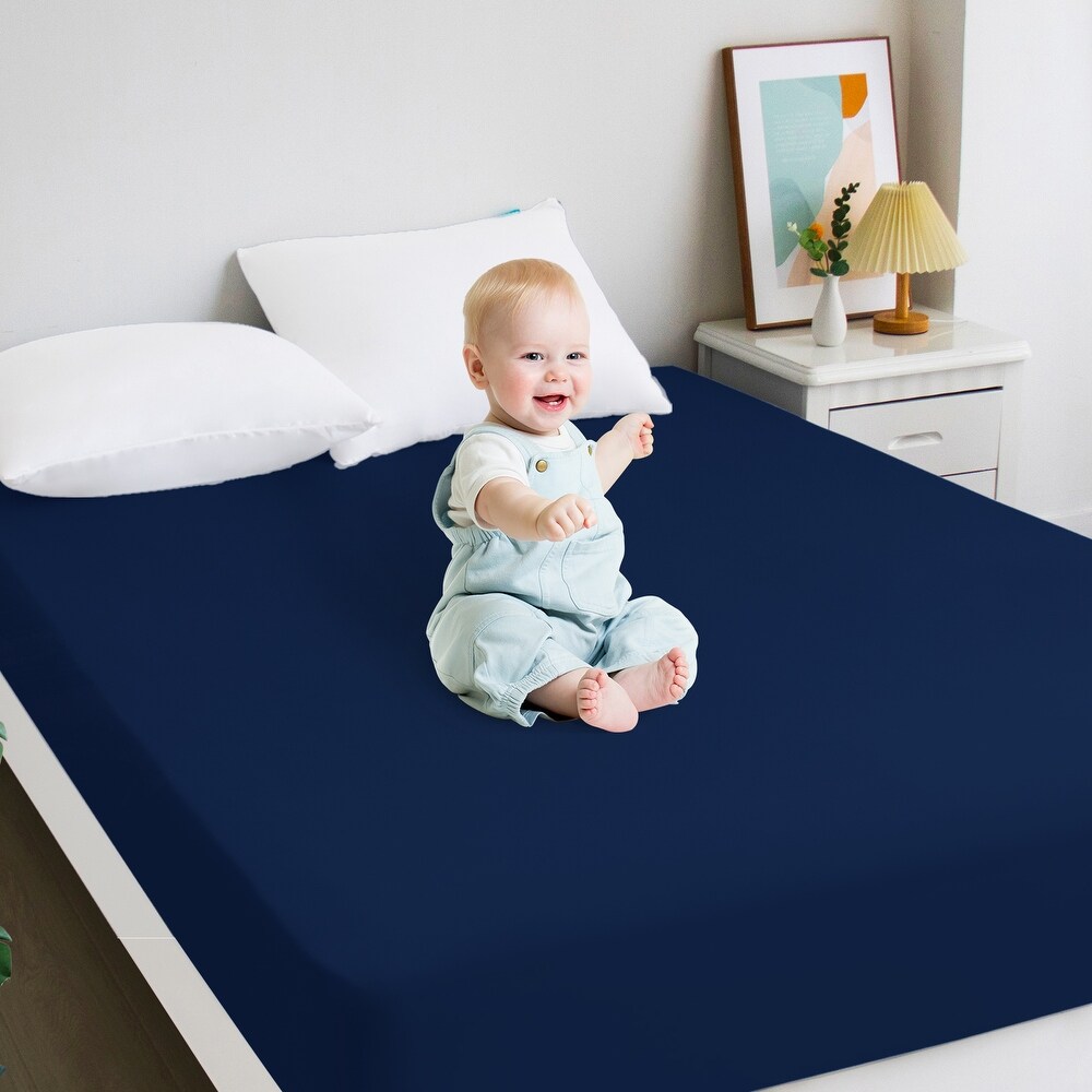 2 Pack Waterproof Mattress Protector by Biloban   White