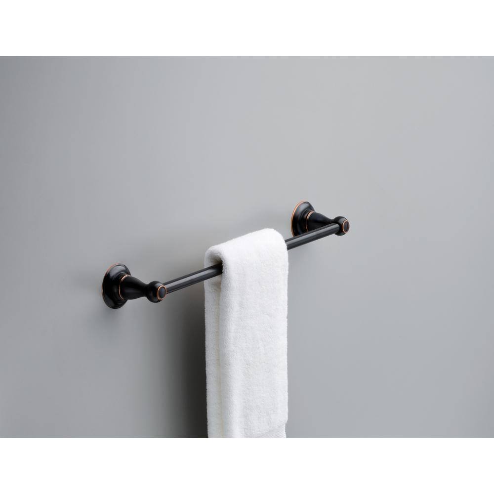 Delta Porter 18 in. Towel Bar in Oil Rubbed Bronze 78418-OB1