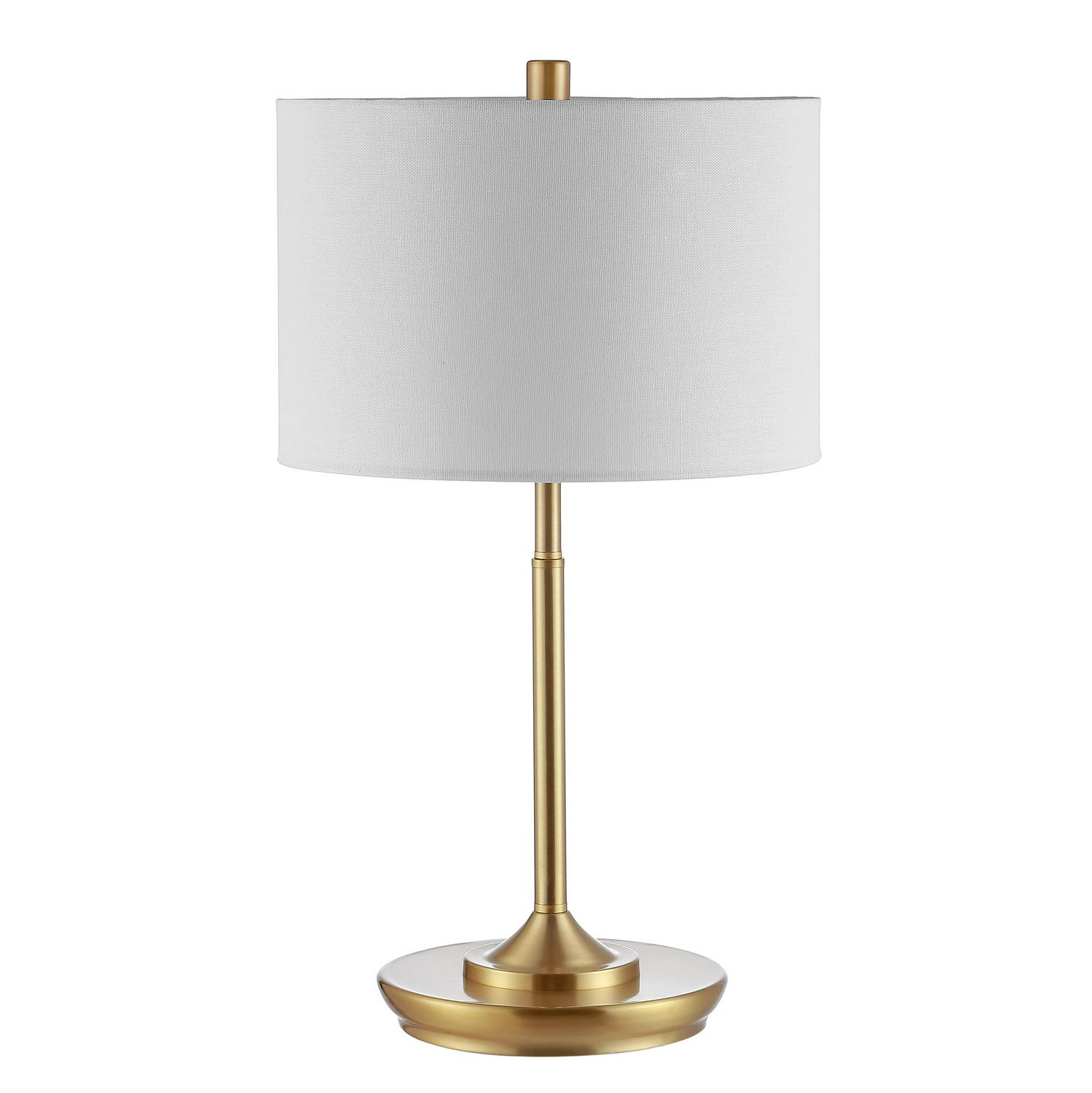 Safavieh Taren 28.5 in. Glam Table Lamp， Brass Gold， Set of 2