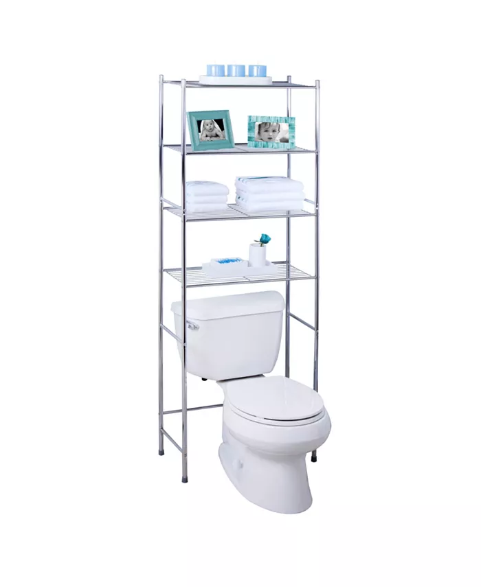 Honey Can Do 4-Tier Over-The-Toilet Shelving Unit