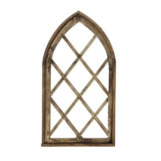 Rustic Arrow Indoor/Outdoor Beige Rustic Wall Art