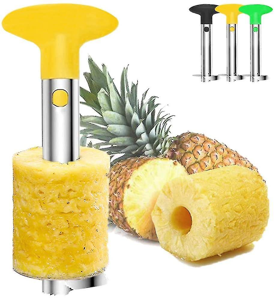 Pineapple Corer And Slicer Tool， 430 Stainless Steel Pineapple Cutter