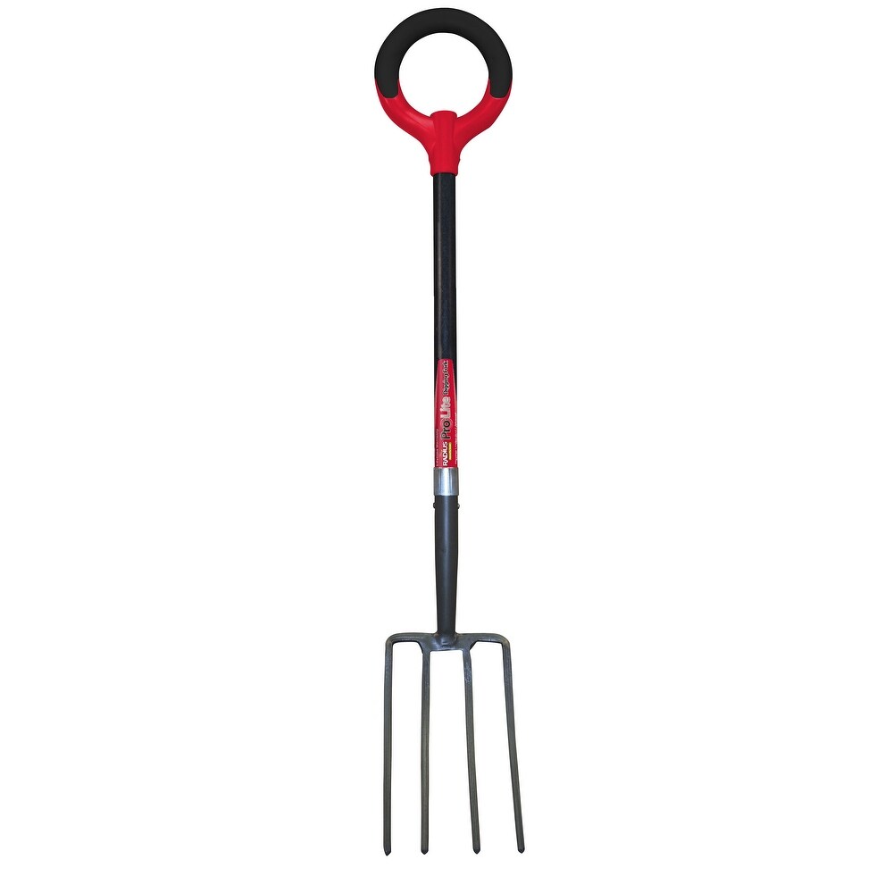 Radius Garden 25302 Pro Lite Carbon Steel Digging Fork