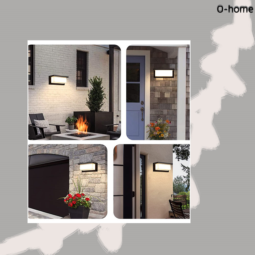 Outdoor Wall Sconces Lamp -Led Exterior Wall Lights Fixtures