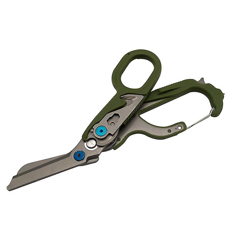 Multifunctional Folding Scissors Outdoor Survival Tool Small First Aid Scissors Tactical Scissors Metal Cutting