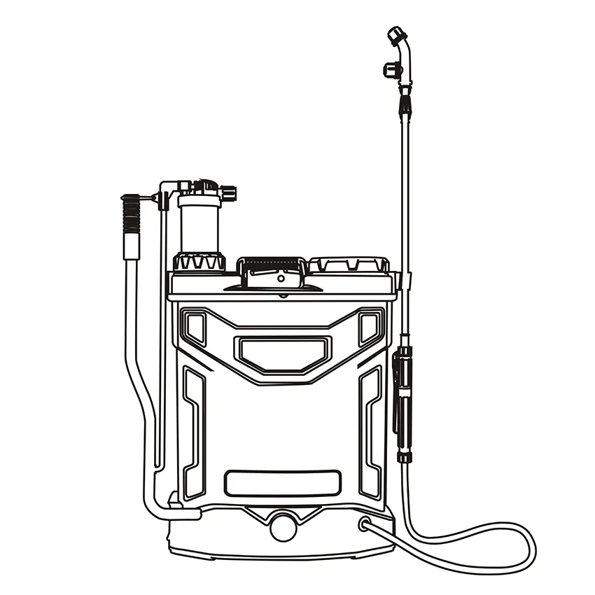 Sinleader 2 In 1 Agricultural Boom 16l Knapsack Electric Sprayers Lithium Battery Pack Sprayer