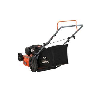 YARDMAX 21 in. 170cc 3-in-1 Gas Walk Behind Push Lawn Mower with High Rear Wheels YG1650