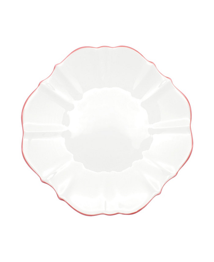 Twig New York Amelie Roseate Rim 10.5 Dinner Plate