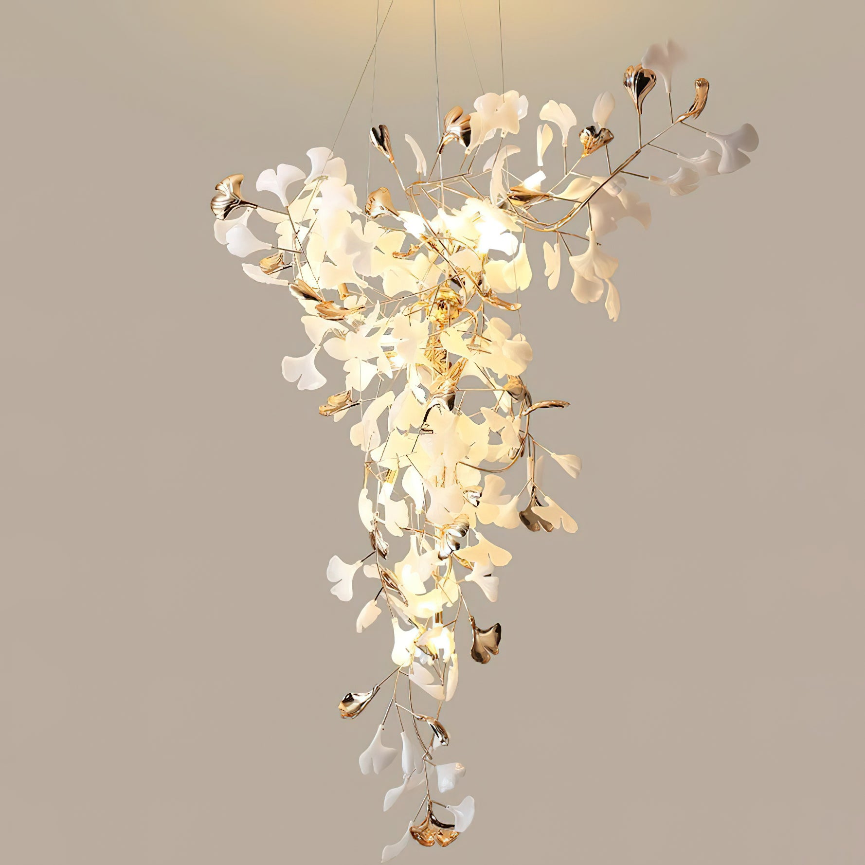 Ginkgo Tip Tlying Chandelier