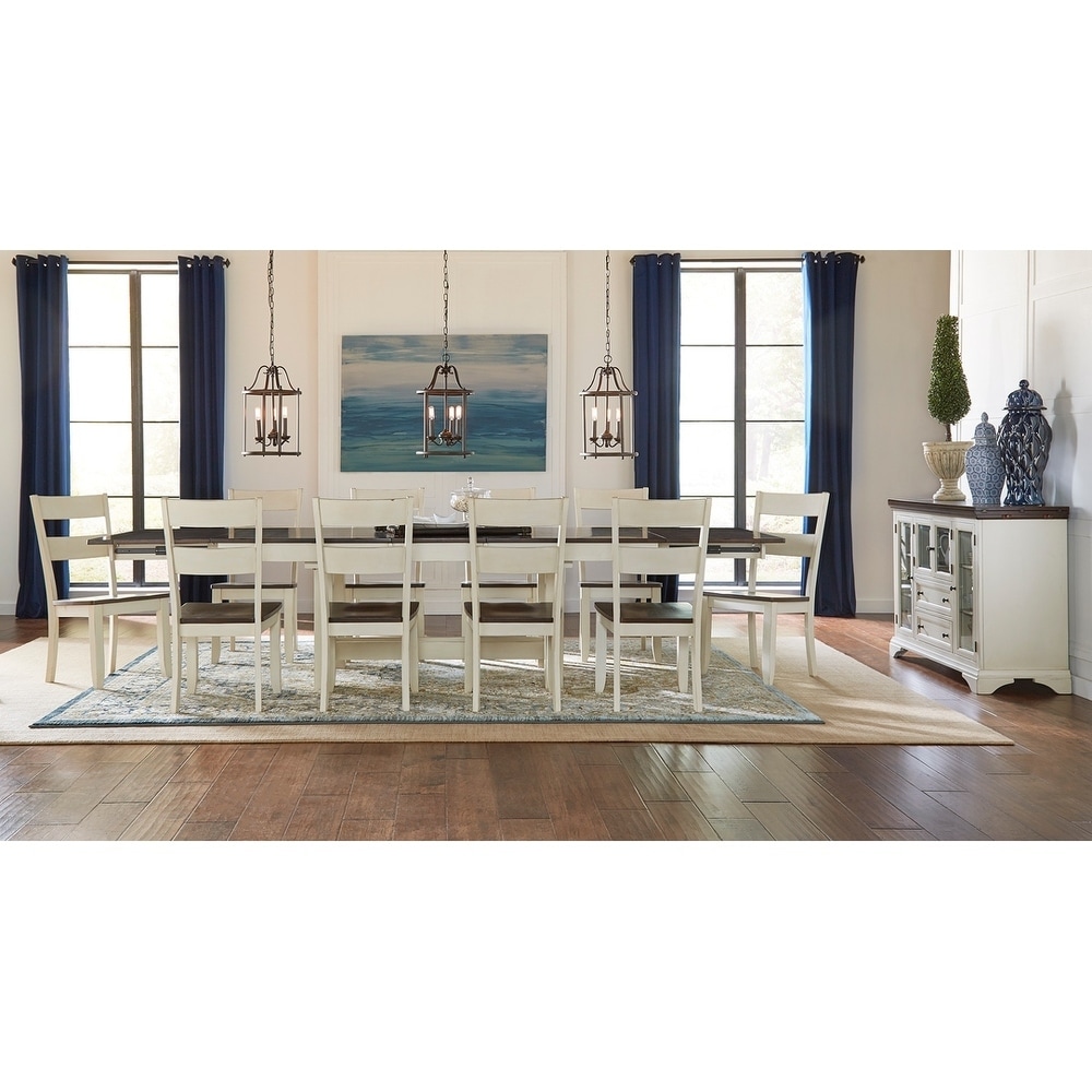 Simply Solid Cache Solid Wood 11 piece Dining Collection